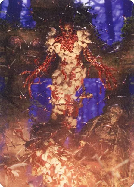 Grist, the Hunger Tide // Grist, the Hunger Tide, carte Magic AMH2 55 — extension Modern Horizons 2 Art Series