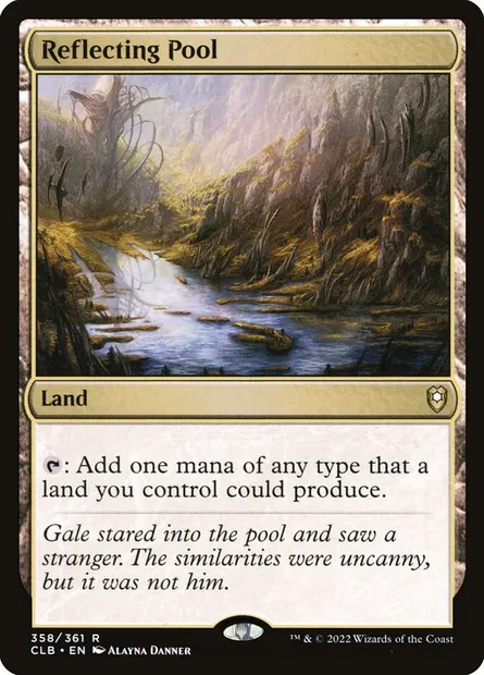 Reflecting Pool, Magic card CLB 358 — Commander Legends: Battle for Baldur's Gate set