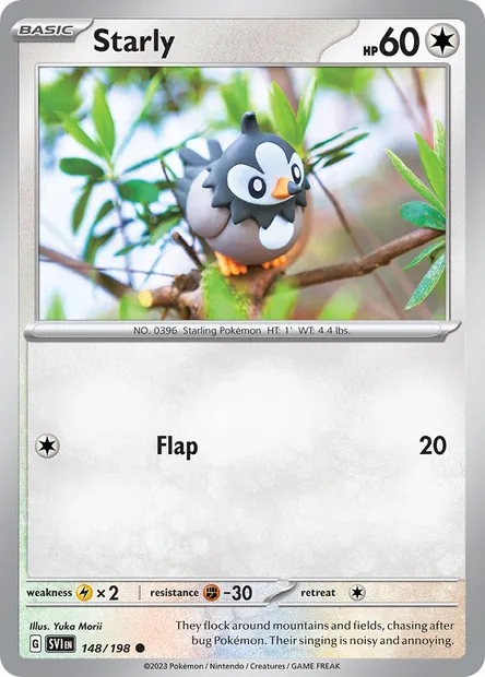 Starly, Pokémon card SVI 148 — Scarlet & Violet set