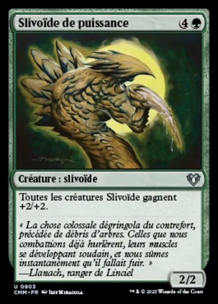 Slivoïde de puissance, carte Magic CMM 903 — extension Commander Masters