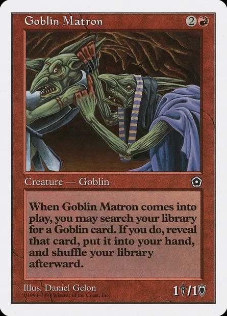 Goblin Matron, Magic card ATH 35 — Anthologies set
