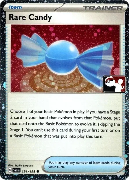 Rare Candy, Pokémon card PPS 191-3 — Play! Pokémon Prize Pack Series set
