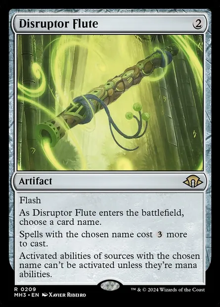 Disruptor Flute, Magic card MH3 209 — Modern Horizons 3 set