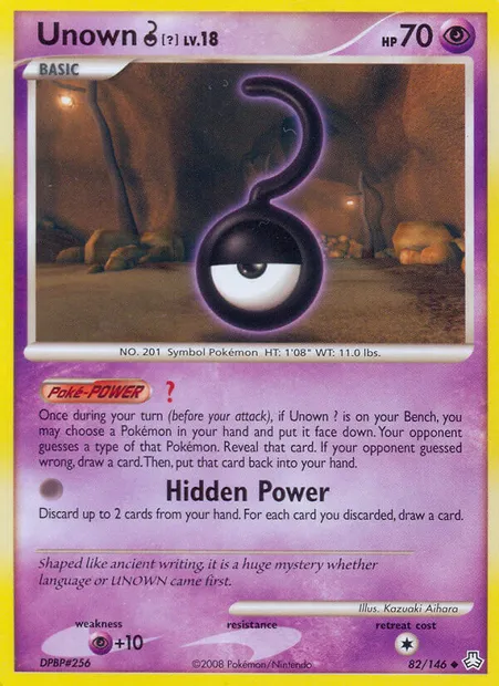 Zarbi ?, carte Pokémon LA 82 — extension Éveil des Légendes