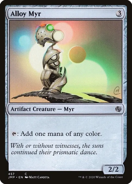 Alloy Myr, Magic card JMP 457 — Jumpstart set
