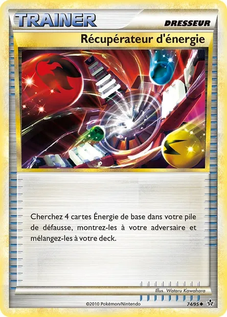 Récupérateur d’énergie, carte Pokémon UL 74 — extension Déchaînement