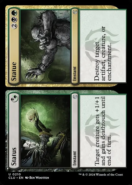 Statut // Statue, carte Magic CLU 210 — extension Ravnica: Clue Edition