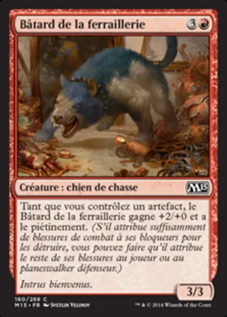 Bâtard de la ferraillerie, carte Magic M15 160 — extension Magic 2015