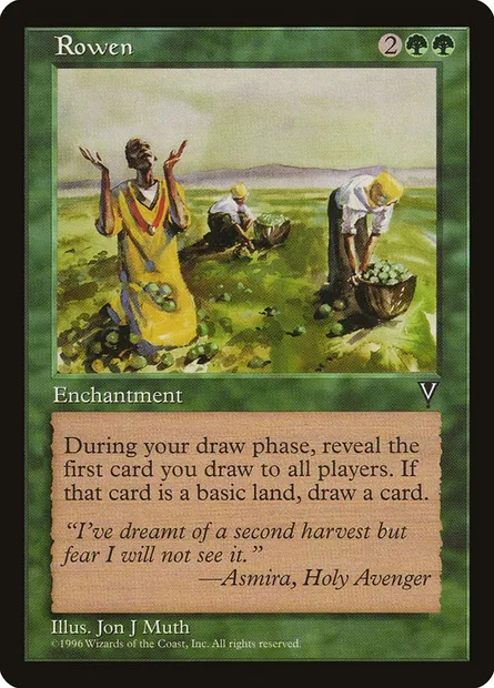 Rowen, Magic card VIS 119 — Visions set