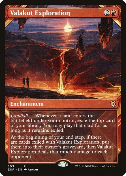 Valakut Exploration, Magic card ZNR 303 — Zendikar Rising set