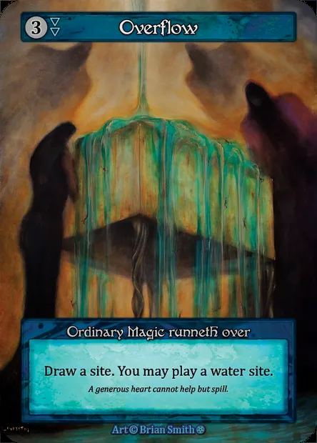 Overflow, Sorcery card GOT 273 — Gothic set
