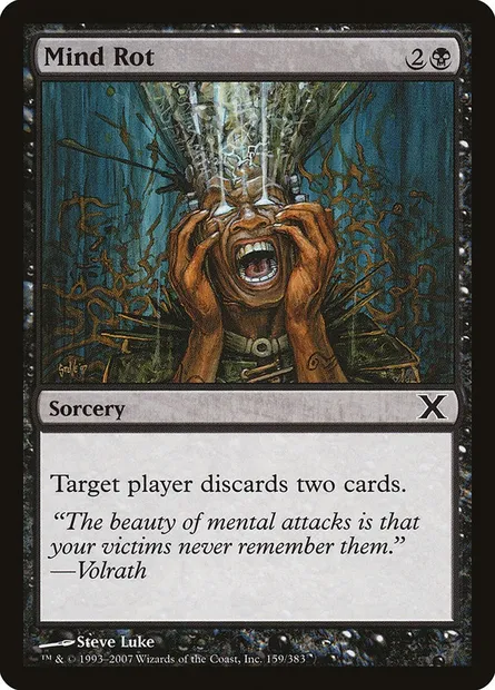 Mind Rot, Magic card 10E 159 — Tenth Edition set