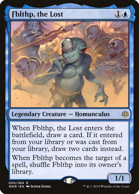Fblthp, the Lost, Magic card WAR 50 — War of the Spark set
