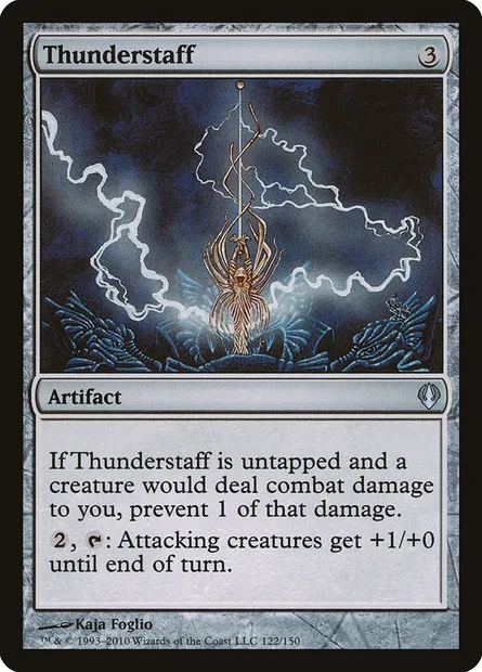 Thunderstaff, Magic card ARC 122 — Archenemy set