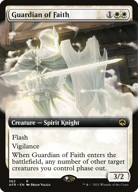 Guardian of Faith, Magic card AFR 362 — Adventures in the Forgotten Realms set