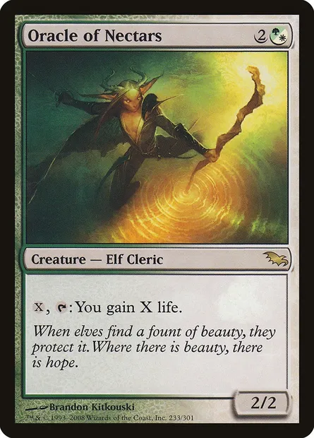 Oracle of Nectars, Magic card SHM 233 — Shadowmoor set