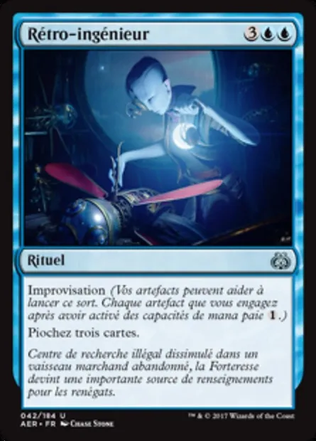 Rétro-ingénieur, carte Magic AER 42 — extension La révolte éthérique