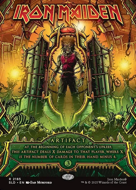 Iron Maiden, Magic card SLD 2185 — Secret Lair Drop set