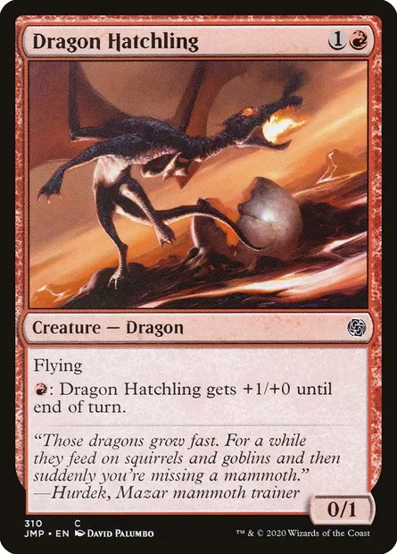Progéniture dragon, carte Magic JMP 310 — extension Jumpstart