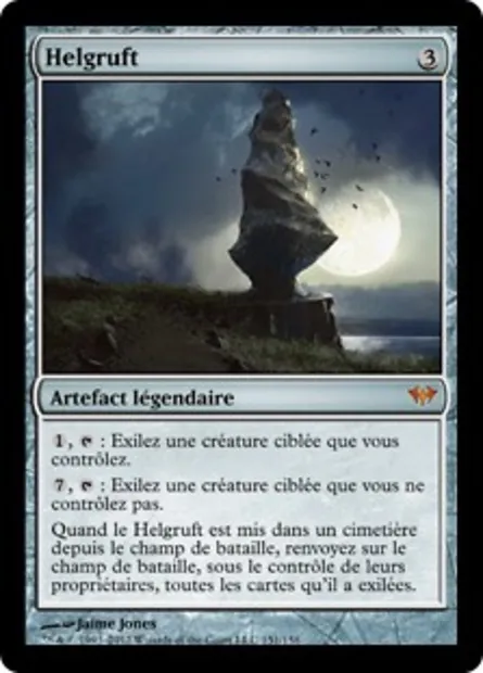 Helgruft, carte Magic DKA 151 — extension Obscure Ascension
