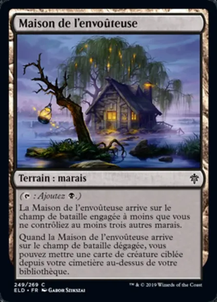 Maison de l'envoûteuse, carte Magic ELD 249 — extension Throne of Eldraine