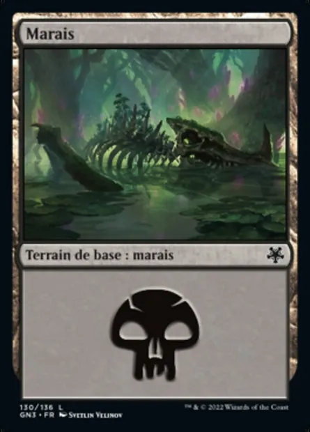 Marais, carte Magic GN3 130 — extension Game Night: Free-for-All