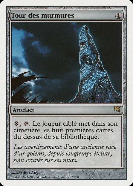 Tour des murmures, carte Magic PSAL H25 — extension Salvat 2005