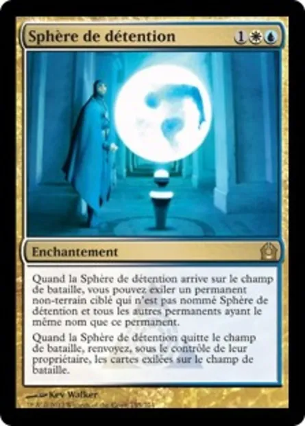 Sphère de détention, carte Magic RTR 155 — extension Retour à Ravnica