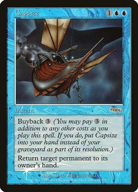 Capsize, Magic card F03 4 — Friday Night Magic 2003 set