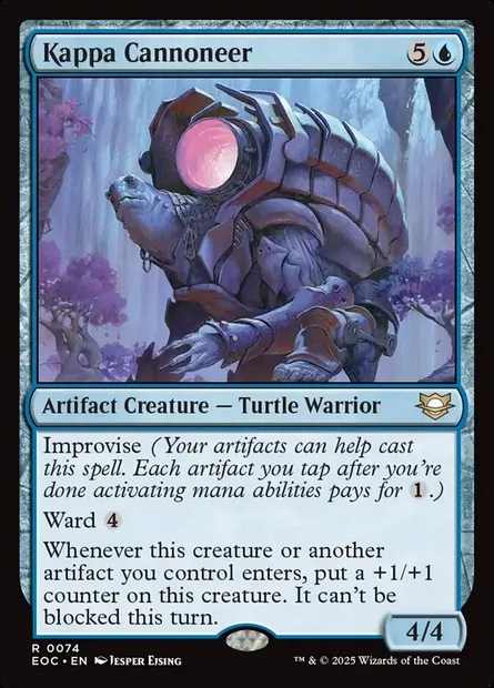 Kappa Cannoneer, Magic card EOC 74 — Edge of Eternities Commander set