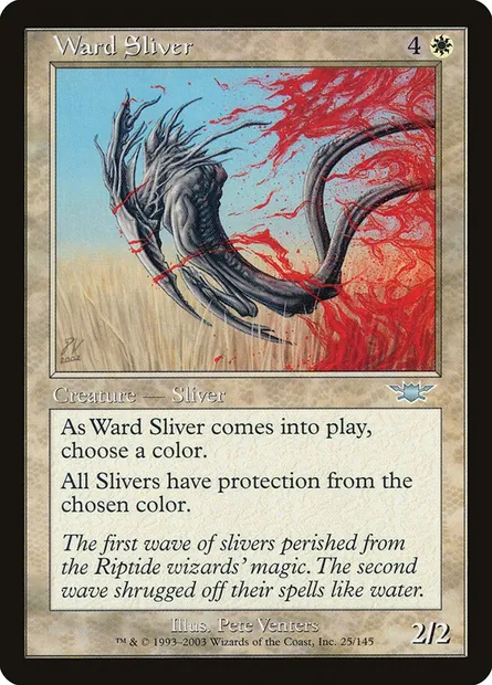 Ward Sliver, Magic card LGN 25 — Legions set
