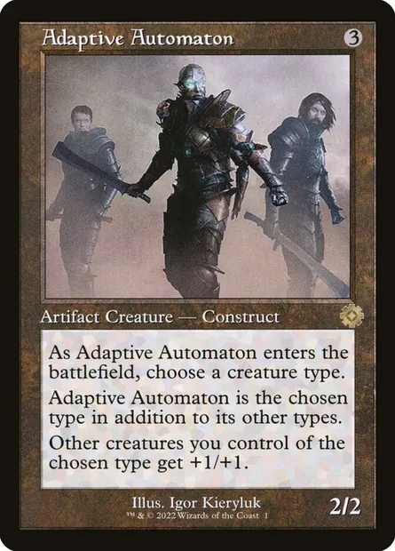 Adaptive Automaton, Magic card BRR 1 — The Brothers' War Retro Artifacts set