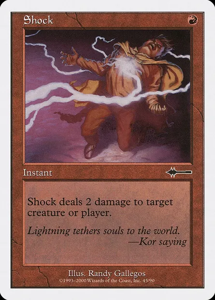 Shock, Magic card BTD 45 — Beatdown Box Set set
