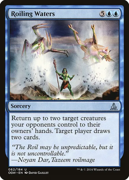 Roiling Waters, Magic card OGW 62 — Oath of the Gatewatch set