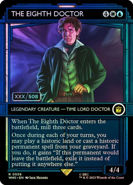 The Eighth Doctor, Magic card WHO 559z — Doctor Who set