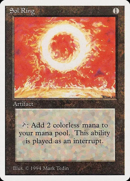 Sol Ring, Magic card SUM 274 — Summer Magic / Edgar set