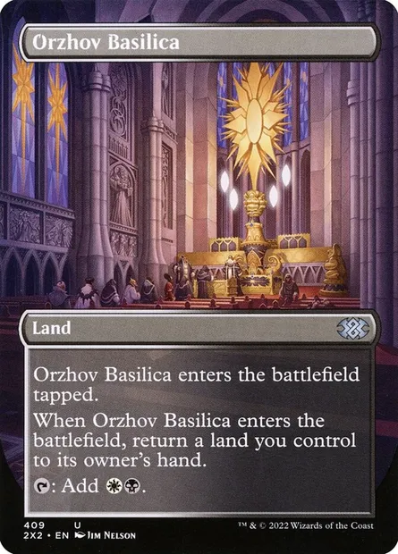 Orzhov Basilica, Magic card 2X2 409 — Double Masters 2022 set