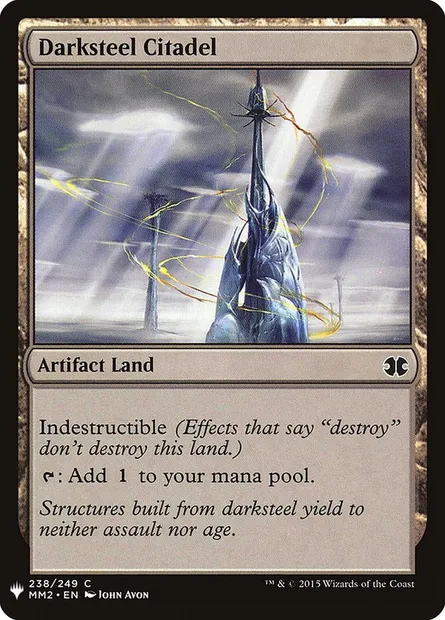 Darksteel Citadel, Magic card PLST MM2-238 — The List set