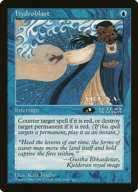 Hydroblast, Magic card OLEP 59 — Oversized League Prizes set