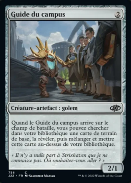 Guide du campus, carte Magic J22 758 — extension Jumpstart 2022