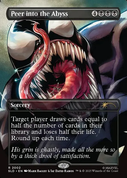 Peer into the Abyss, Magic card SLD 2002 — Secret Lair Drop set