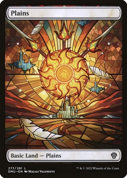 Plains, Magic card DMU 277 — Dominaria United set