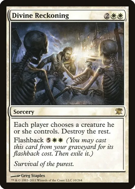 Divine Reckoning, Magic card ISD 10 — Innistrad set