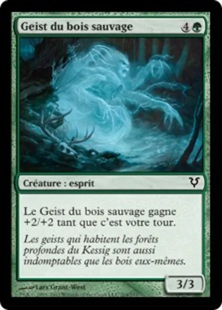Geist du bois sauvage, carte Magic AVR 204 — extension Avacyn ressuscitée
