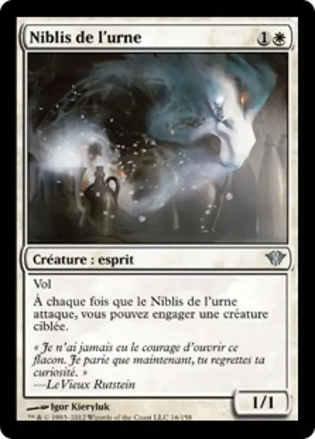 Niblis de l'urne, carte Magic DKA 16 — extension Obscure Ascension
