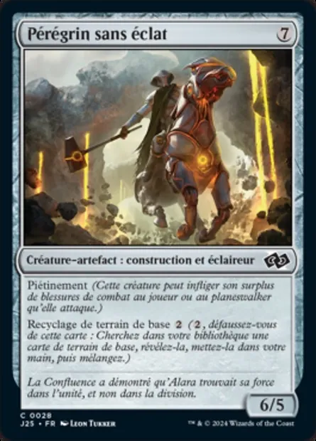 Pérégrin sans éclat, carte Magic J25 28 — extension Foundations Jumpstart