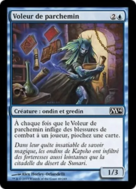 Voleur de parchemin, carte Magic M14 69 — extension Magic 2014