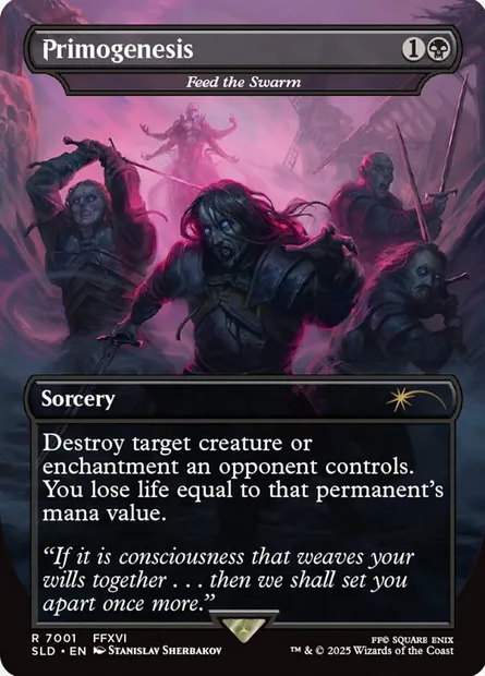 Feed the Swarm, Magic card SLD 7001 — Secret Lair Drop set