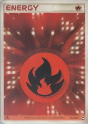 Fire Energy, Pokémon card PCG10 104 — World Champions Pack set