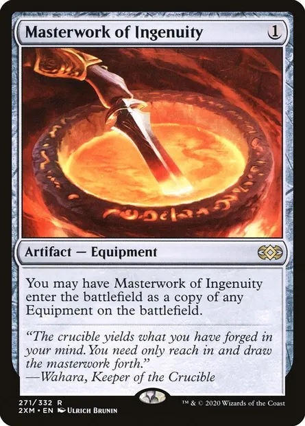 Masterwork of Ingenuity, Magic card 2XM 271 — Double Masters set